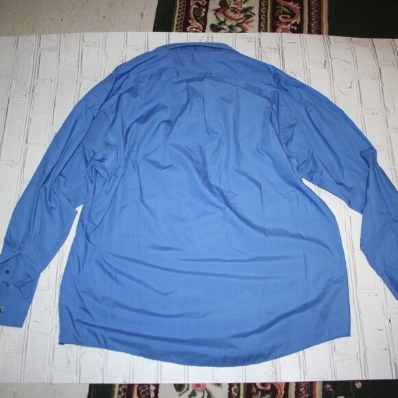 Men's Blue button down shirt by Puritan 17.5 34/35 - Picture 2 of 5